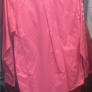 New Ariat Vibrant Pink Button-Up Shirt